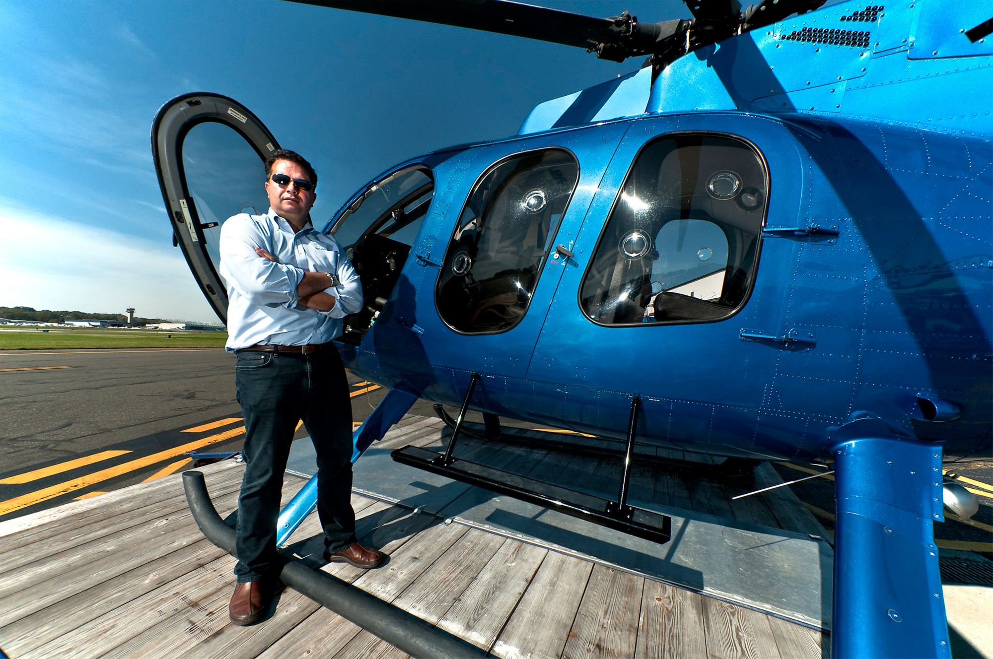 Javier Diaz Helicopter