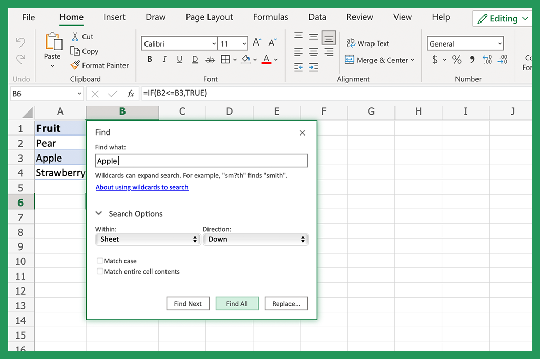 Find And Replace Excel Full Guide Classical Finance