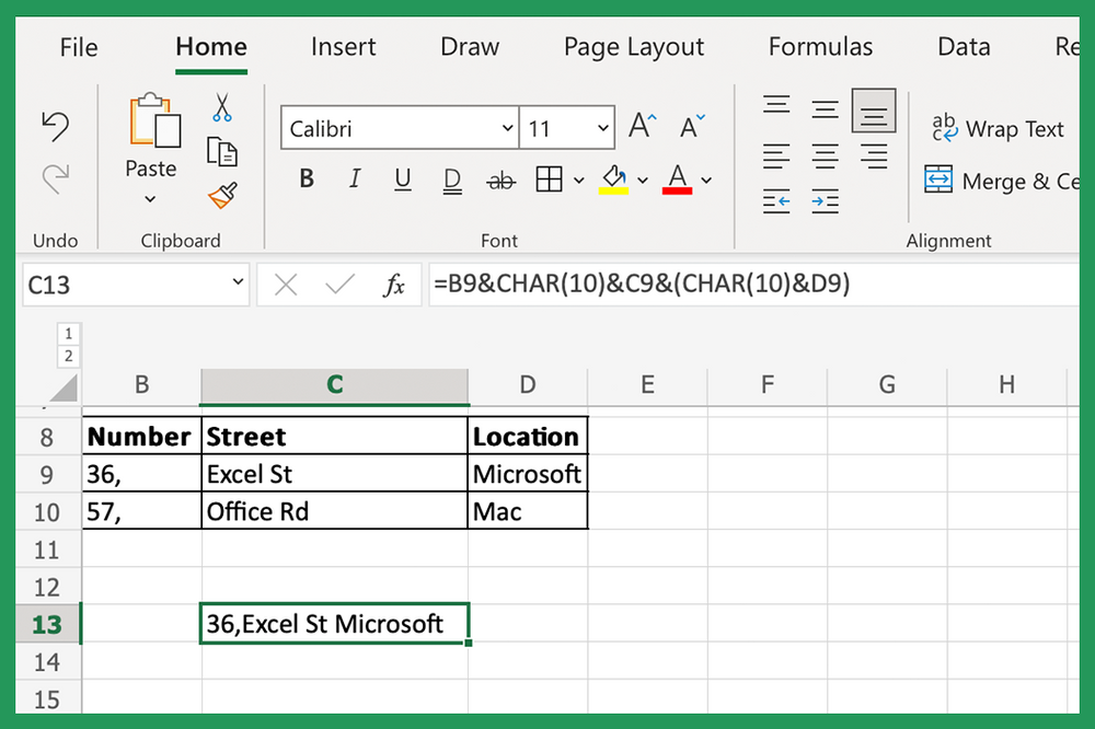 How To Add New Line In Excel Cell Classical Finance