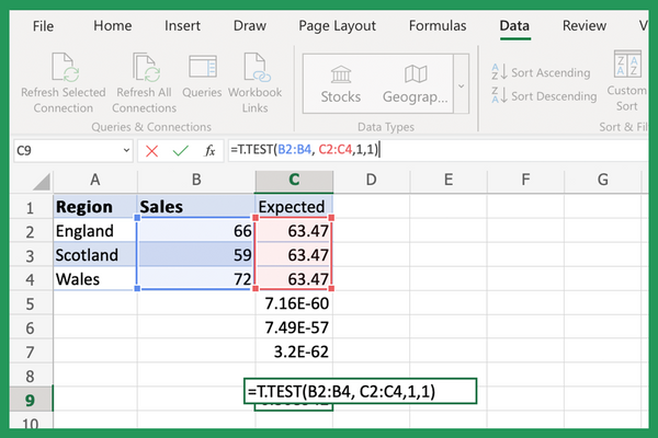 How To Calculate P-Value in Excel - Classical Finance